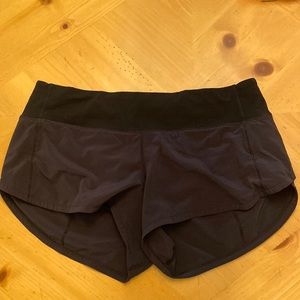 Black Lululemon Shorts size 6